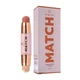 Хайлайтер та румяна Match Stick Highlighter and Blush Bogenia BG637 №001 Світлий Беж+Насичений Рожево-Коралови - зображення 2