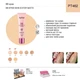 Тональний ВВ крем Skin Editor Matte Finish SPF15 TopFace PT462 №02 Бежево-рожевий, 30 мл - зображення 4