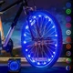 LED-підсвітка для коліс велосипеда RGB | Набір кольорових ліхтарів для видимості в темноті | Водостійкі велоліхтарі - зображення 6