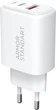 Мережевий зарядний пристрій ArmorStandart Poweraze 45W GaN Type-C + USB-A White (ARM90431) - зображення 5