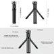 Поворотная ручка штатив селфи-палка Puluz PU887B 117 см для Insta360 X3 X4 DJI Osmo 360 - изображение 3