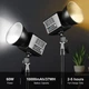 Профессиональный студийный видеосвет Puluz PU4119B 60 Вт 2500K-6500K LED COB с аккумулятором 10000 мАч - изображение 8