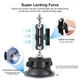 Вакуумный крепеж на присоске Magic Arm 1/4" Puluz PU659B для экшн камер и фотоаксессуаров - изображение 3