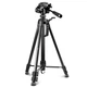 Алюмінієвий штатив Puluz PU3096B 55-139 см трипод з 3D-головою для смартфона та камери - зображення 2