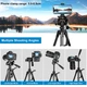 Алюмінієвий штатив Puluz PU3096B 55-139 см трипод з 3D-головою для смартфона та камери - зображення 7