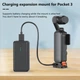 Зарядная база Puluz PU734B для DJI Osmo Pocket 3 Type-C с быстросъемным креплением адаптером 1/4" - изображение 6