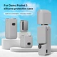 Силиконовый чехол TPU для DJI OSMO Pocket 3 Puluz PU774H 6-в-1 защита корпуса объектива экрана микрофона серый - изображение 2