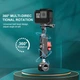 Крепление Puluz PU3212 Magic Arm для мотоцикла и велосипеда двойная шаровая голова 360° нагрузка до 5 кг - изображение 8