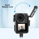 Вертикальная пластиковая защитная рамка клетка Puluz PU883B для экшн камеры DJI Osmo Action 5 Pro/4/3 - изображение 4