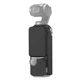 Силіконовий чохол Puluz PU998B 2в1 з ремінцем для DJI Osmo Pocket 3 захист корпусу та екрана чорний - зображення 1