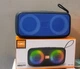 Портативная колонка Bluetooth NB аккумуляторная 2 динамика RGB LED подсветка Синий (MX-00008952E) - изображение 2