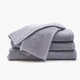 Полотенце MBM HOME "Иней" 50x90 см серое (BT-20 M GRAY) - изображение 7