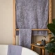 Полотенце MBM HOME "Иней" 50x90 см серое (BT-20 M GRAY) - изображение 9