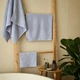Полотенце MBM HOME "Теплые дюны" 90x150 см светло-голубое (BT-19 XL LIGHT BLUE) - изображение 11