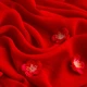 Тканина платтяна шифон Sheila IDEIA 60 г/м2 145 см легка матова напівпрозора тканина для елегантного одягу червона - зображення 3