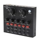 Зовнішня звукова карта V8 Bluetooth Live Sound Card для конденсаторних мікрофонів та стрімів - зображення 2
