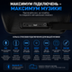 Портативная Bluetooth колонка MONSTER Go M176 80W беспроводная акустика для отдыха дома путешествий природы и заведений мощный звук Блютуз USB TF FM радио длительное время работы совместима с Android iPhone планшетами и ноутбуками - изображение 2