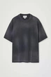 Футболка чоловіча COS oversized faded mock-neck t-shirt 1228152001 M Чорний - изображение 5