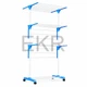 Складана сушарка для білизни на колесах Garment Rack With Wheels (JU-8480) - изображение 1