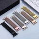 Ремешок Apple Watch 42 / Watch 44, Milanese loop, Gold Grey, Серый - 632792 - изображение 5