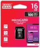 Карта пам'яті Goodram microSDHC 16GB UHS-I U1 + SD - изображение 5
