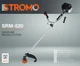 Мотокоса бензинова STROMO SRM-520 з ременем-рюкзаком потужний бензотример з ножами 3Т і 40Т та котушкою садова бензокоса з потужним двигуном 5,2 к.с. - зображення 3