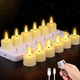 Набор аккумуляторных LED-свечек IMAGE 12 шт с пультом, таймером и зарядной базой для декора - изображение 6