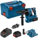 Аккумуляторный перфоратор Bosch PRO GBH 18V-28 CF, SDS-plus, 2 акб 8 Ah, з/у, система пылеотвода, L-Boxx 238 (0611921003) - изображение 1