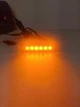 Стробоскоп мигалка в решетку автомобиля желтый 6led - изображение 6