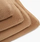 Полотенце махровое MBM HOME для ванной Шепот 30x50 см коричневое (BT-21 S BROWN) - изображение 6