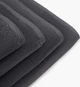 Полотенце махровое MBM HOME для ванной Теплые дюны 50x90 см темно-серое (BT-19 M DARK GRAY) - изображение 6