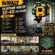 Нивелир лазерный 3D-4D DeWalt 16x360° Лазерный уровень с дистанционным управлением Нивелир аккумуляторный - изображение 3