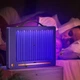 Пастка для комах Electric Shock акумуляторна 4000 мАг USB Type C для дому та кемпінгу знищувач комарів москітна лампа з автономним живленням ефективна та безшумна модель з ABS пластику для захисту приміщень та відпочинку на відкритому повітрі - зображення 3