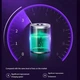 Пастка для комах Electric Shock акумуляторна 4000 мАг USB Type C для дому та кемпінгу знищувач комарів москітна лампа з автономним живленням ефективна та безшумна модель з ABS пластику для захисту приміщень та відпочинку на відкритому повітрі - зображення 5