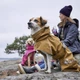 Дощовик для собак Hurtta Monsoon coat II ECO Рожевий 35 - изображение 4