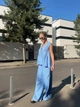 Жіночий літній костюм з воланом (жилет+брюки) Uaclothes 42-44 Блакитний (like38838-192741349) - изображение 2