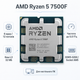 Процессор AMD Ryzen 5 7500F 6C/12T 3.7-5.0GHz 32MB AM5 Multipack (100-100000597MPK) - изображение 1