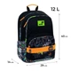Рюкзак школьный Kite Education Street Style Kite (K26-585M-4) Черный - изображение 2