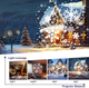 Светодиодный проектор снежинок Borelor SnowLight IP65, LED рождественская иллюминация для дома и улицы, пульт, таймер, водонепрони - изображение 5