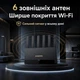 Wi‑Fi роутер Xiaomi BE6500 Wi‑Fi 7 Dual Band 3.57 Гбит/с Mesh‑маршрутизатор 4×2.5G Чёрный - изображение 3