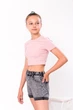 Шорти для дівчинки (підліткові) NoBrand 92 Сірий (p-11230-121403) - изображение 3