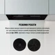 Вытяжка perfelli nuova 6qwrbm nero silenzio - зображення 8
