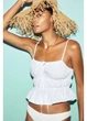 Топ женский H&M 271277580 XL Белый (2727000138240) - изображение 2