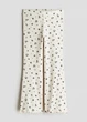 Детские штаны-клеш для девочки H&M 271245505 134 см Бежевый/Цветы (2727000107673) - изображение 2