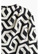 Блузка женская H&M 271213147 XL Черная (2727000120252) - изображение 4