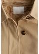 Тренч женский H&M 271265335 M Бежевый (2727000122225) - изображение 4