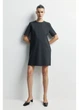 Платье для беременных короткое осеннее женское H&M 271253190 2XL Серое (2727000106263) - изображение 2