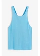 Майка жіноча H&M 271182592_blue M Блакитна (2727000142704) - зображення 4