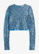Костюм вечерний женский H&M 271188851_set XS Синий/Пайетки (2727000105525) - изображение 3