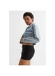 Юбка мини летняя прямая женская H&M 271071419_black 38 Черная (2727000130374) - изображение 2